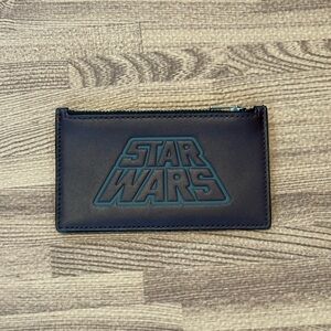 Coach Star Wars Oxblood Card Holder